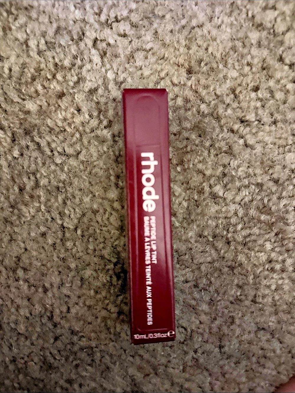 Rhode peptide lip tint in PBJ never used
